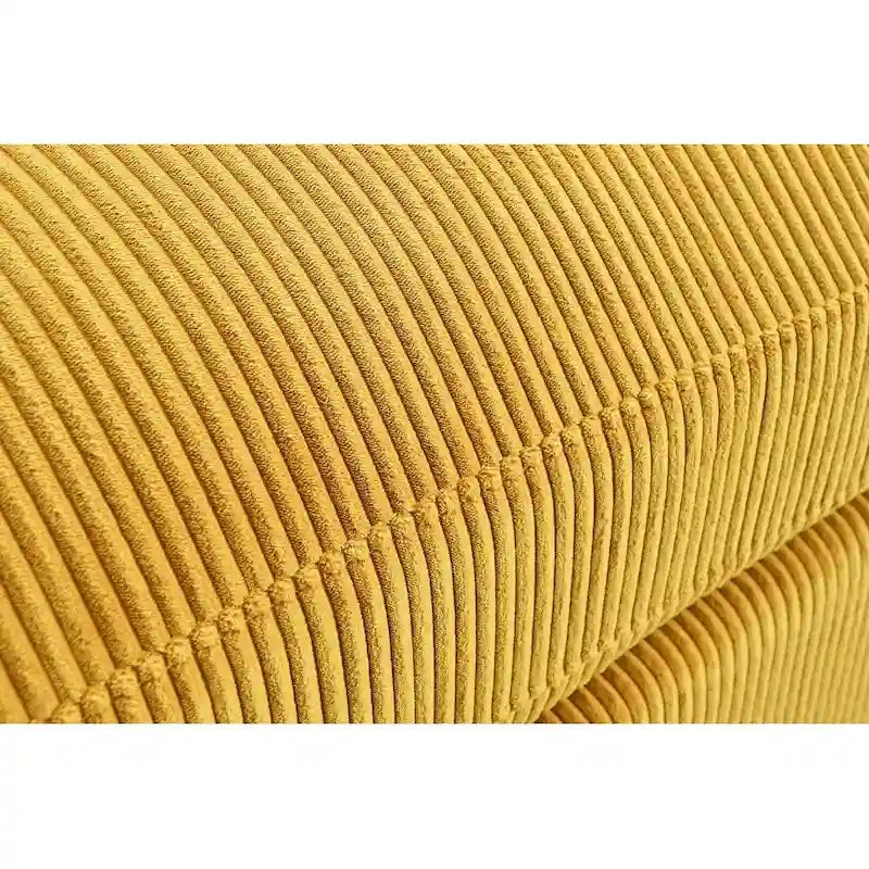 102.4 Wide Corduroy L-Shape Sectional Sofa