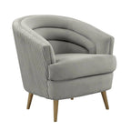 Velvet Accent Chair, 29 x 32.6 x 31 Inches