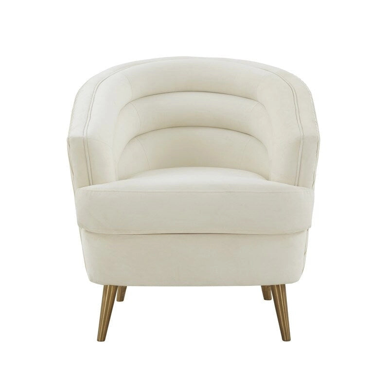 Velvet Accent Chair, 29 x 32.6 x 31 Inches
