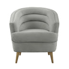 Velvet Accent Chair, 29 x 32.6 x 31 Inches