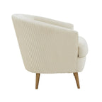Velvet Accent Chair, 29 x 32.6 x 31 Inches