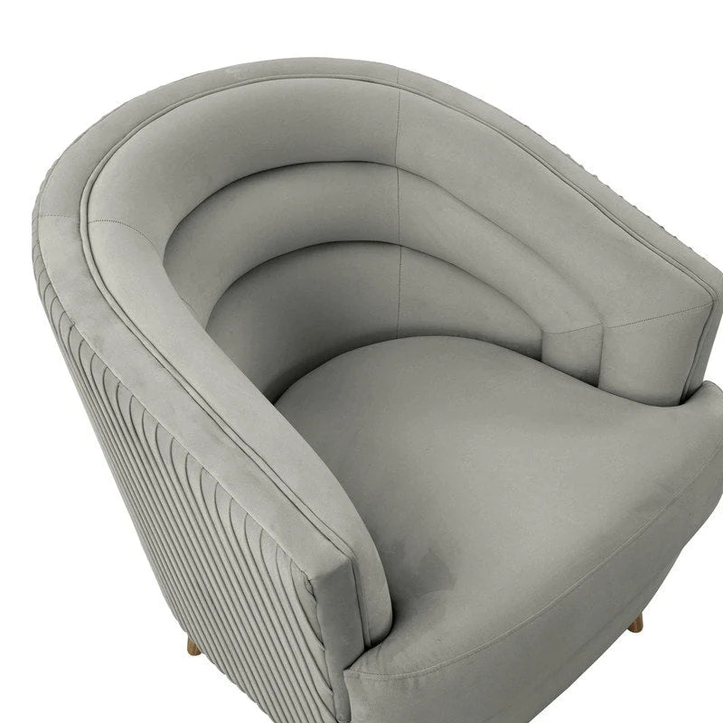 Velvet Accent Chair, 29 x 32.6 x 31 Inches