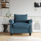 Classic Linen Upholstered Armchair