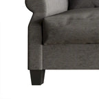 Classic Linen Upholstered Armchair