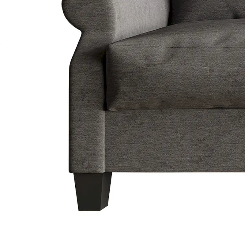 Classic Linen Upholstered Armchair