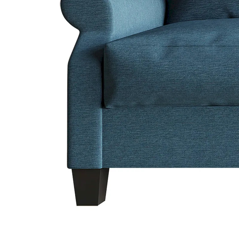 Classic Linen Upholstered Armchair