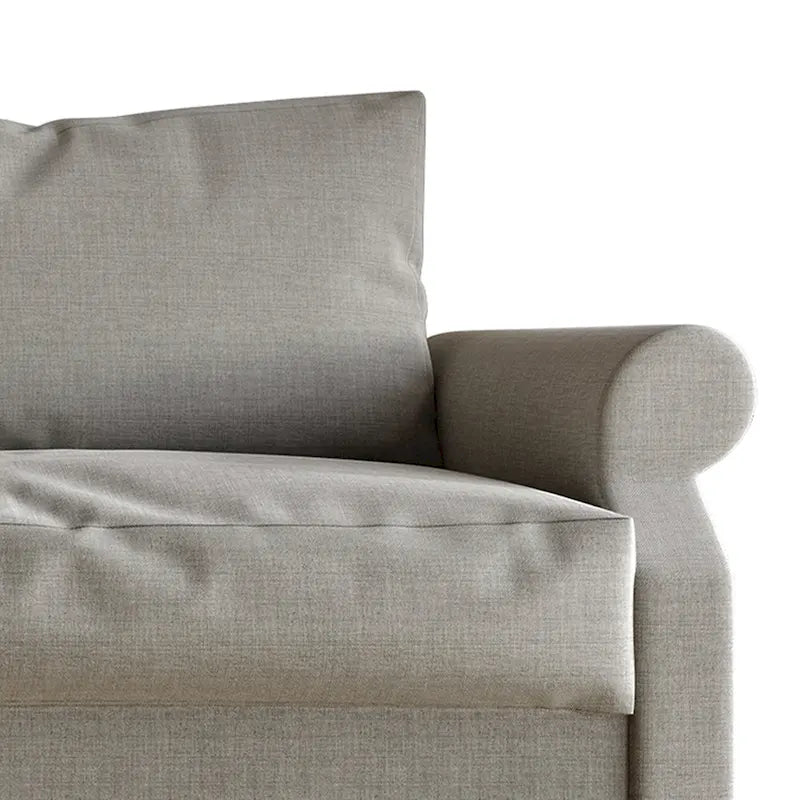 Classic Linen Upholstered Armchair