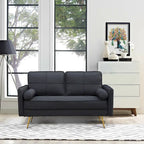 Round Arm Loveseat