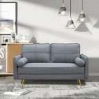 Round Arm Loveseat