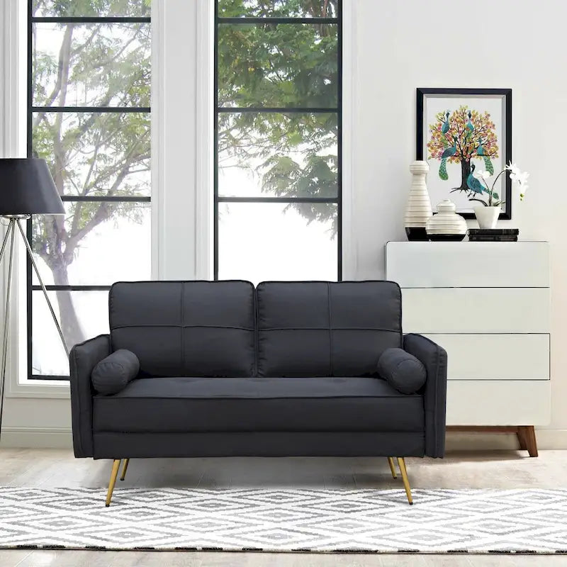 Round Arm Loveseat