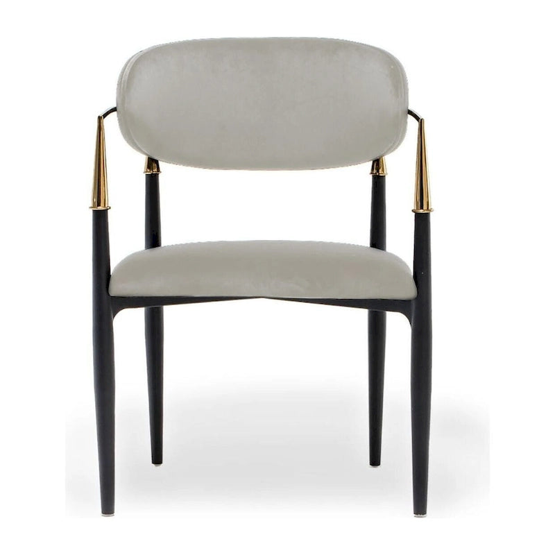 Roubi Gold Stainless Steel Dining Chair