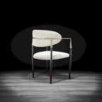 Roubi Gold Stainless Steel Dining Chair