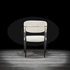 Roubi Gold Stainless Steel Dining Chair