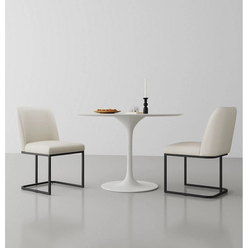 Faux Leather Dining Chair (set of 2)
