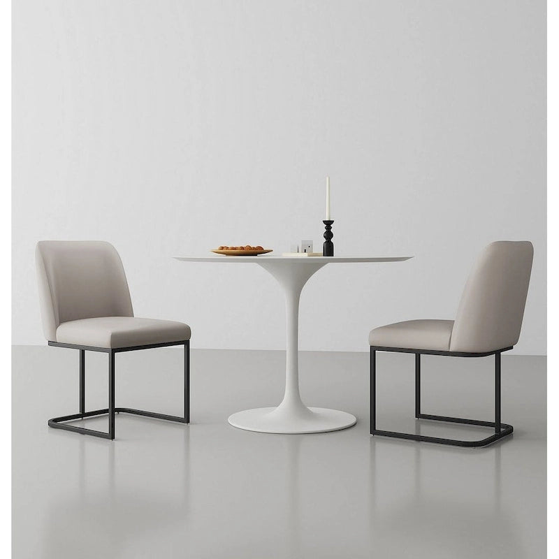 Faux Leather Dining Chair (set of 2)