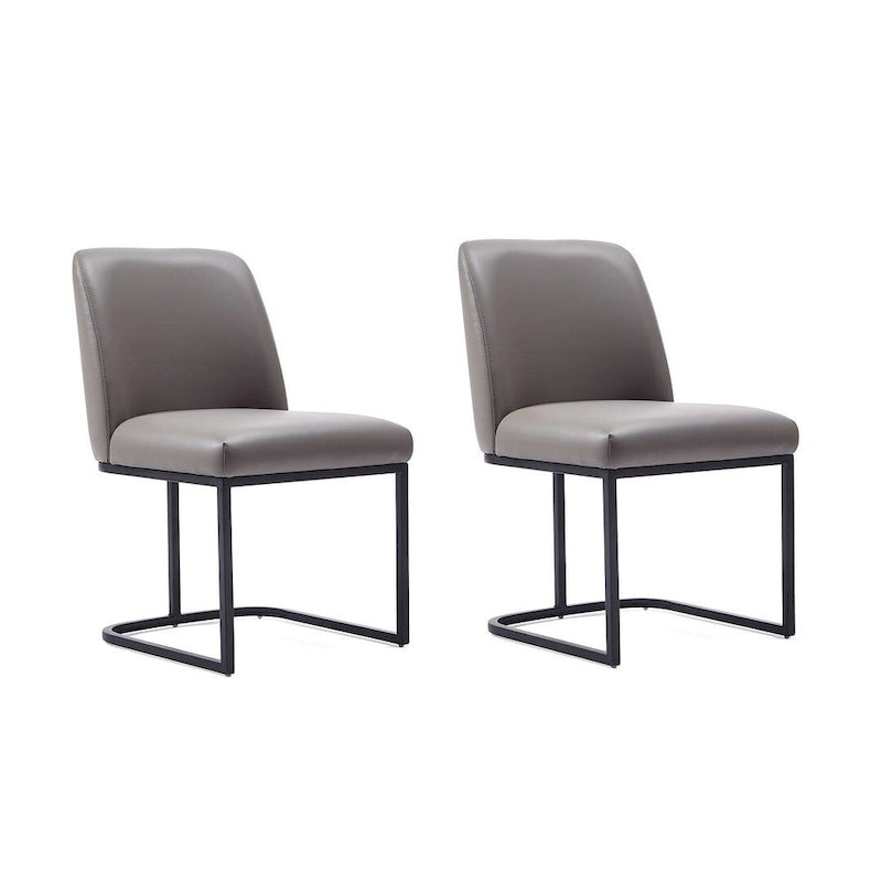Faux Leather Dining Chair (set of 2)
