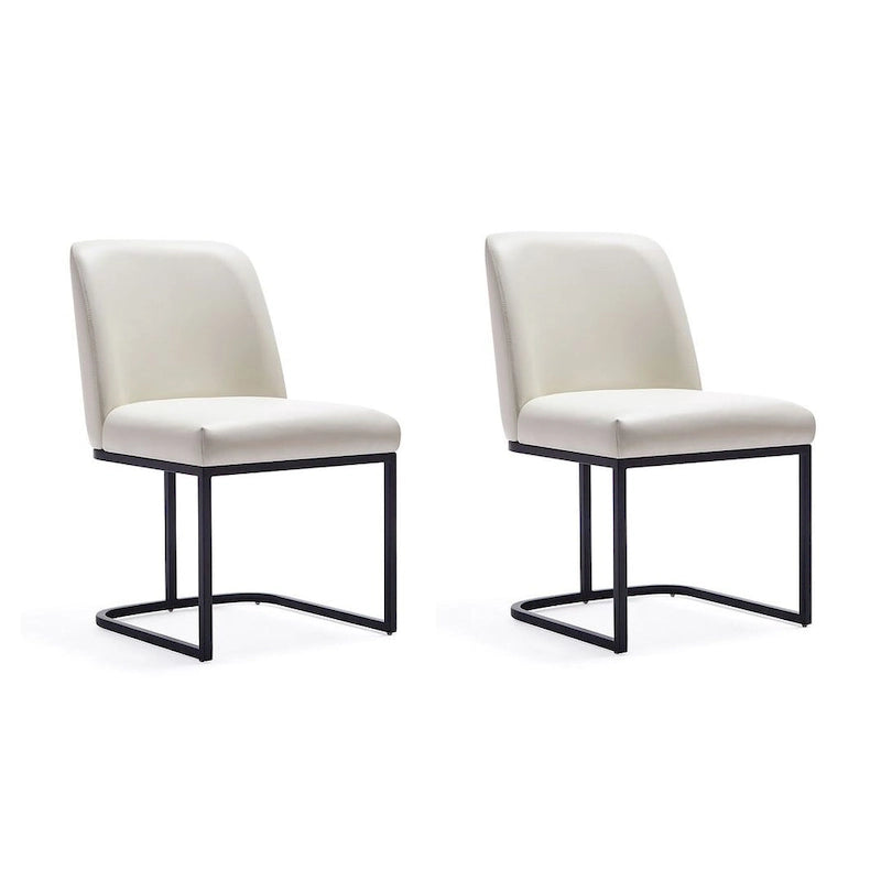 Faux Leather Dining Chair (set of 2)