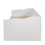 Wooden Daybed with Trundle Bed