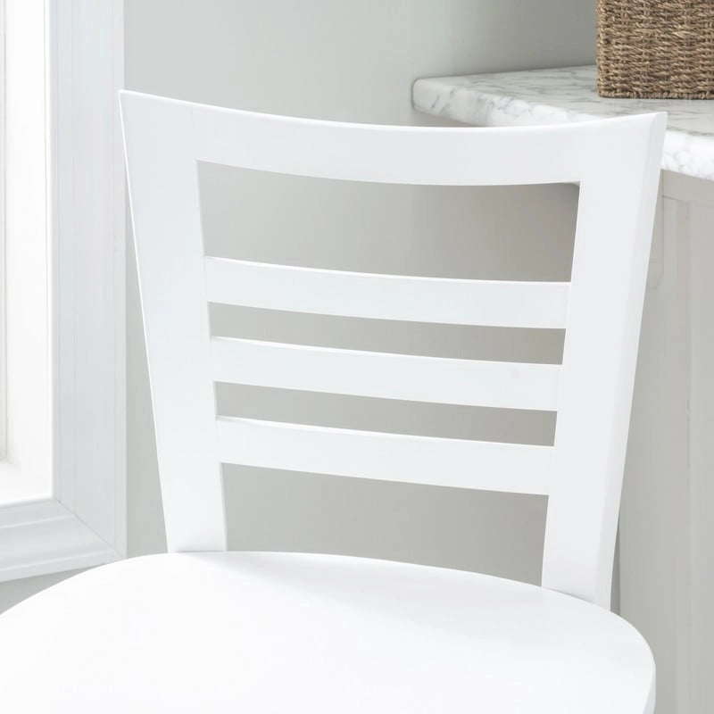 Rustic Solid Wood Barstool (set of 2)