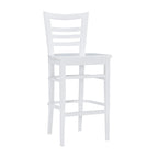Rustic Solid Wood Barstool (set of 2)