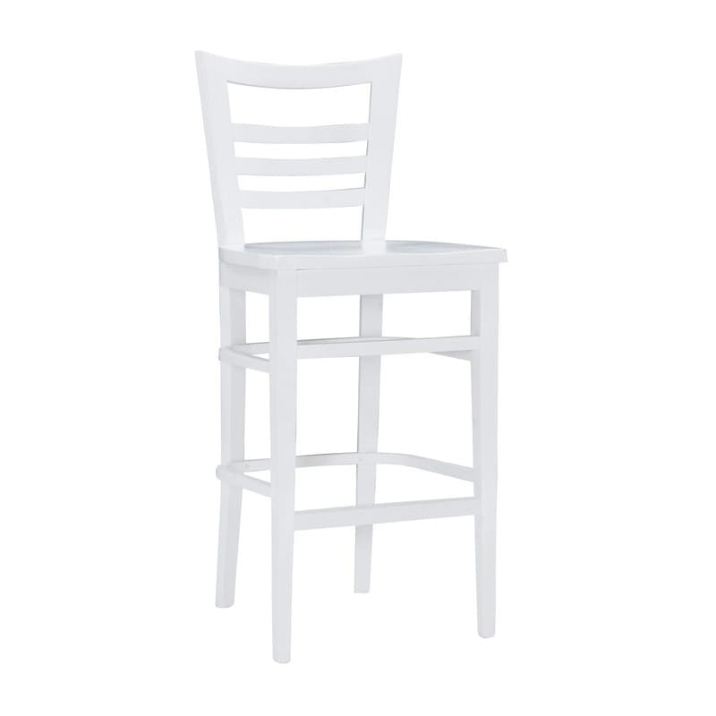 Rustic Solid Wood Barstool (set of 2)