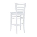 Rustic Solid Wood Barstool (set of 2)