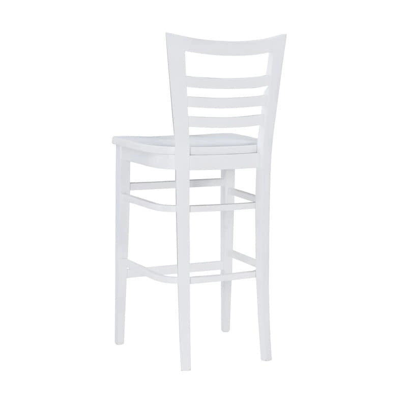 Rustic Solid Wood Barstool (set of 2)