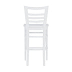 Rustic Solid Wood Barstool (set of 2)