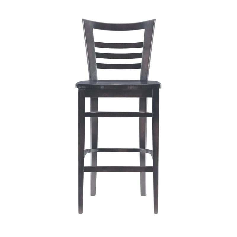 Rustic Solid Wood Barstool (set of 2)