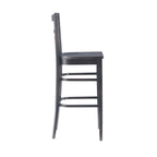 Rustic Solid Wood Barstool (set of 2)