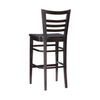 Rustic Solid Wood Barstool (set of 2)