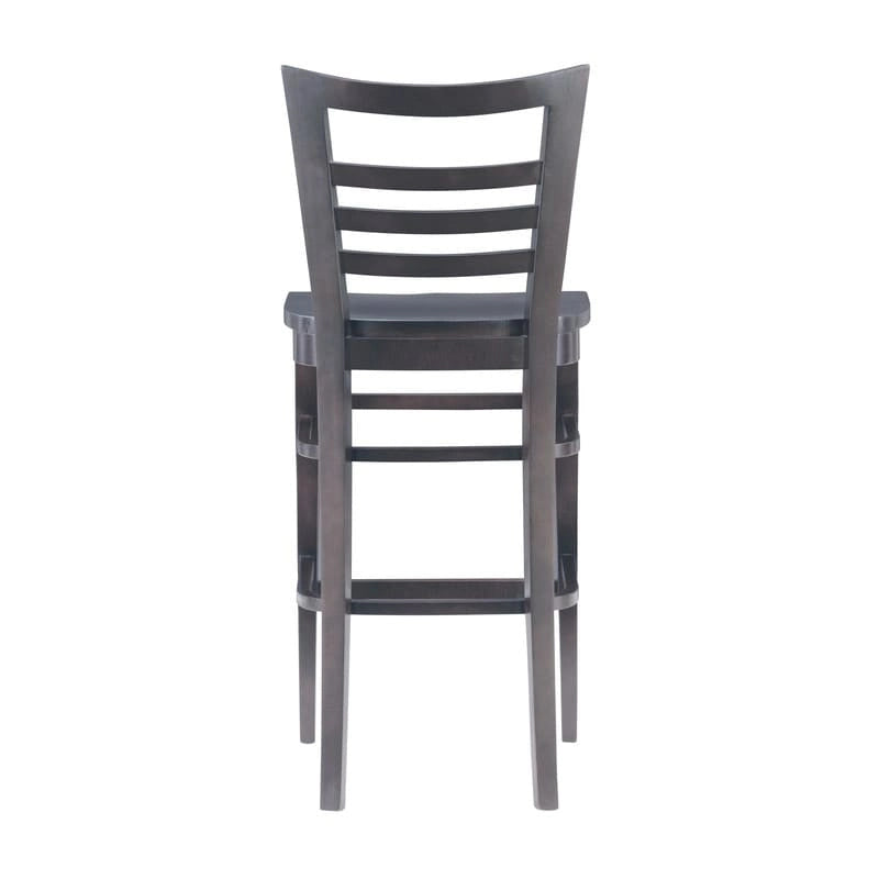 Rustic Solid Wood Barstool (set of 2)
