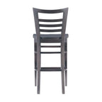 Rustic Solid Wood Barstool (set of 2)