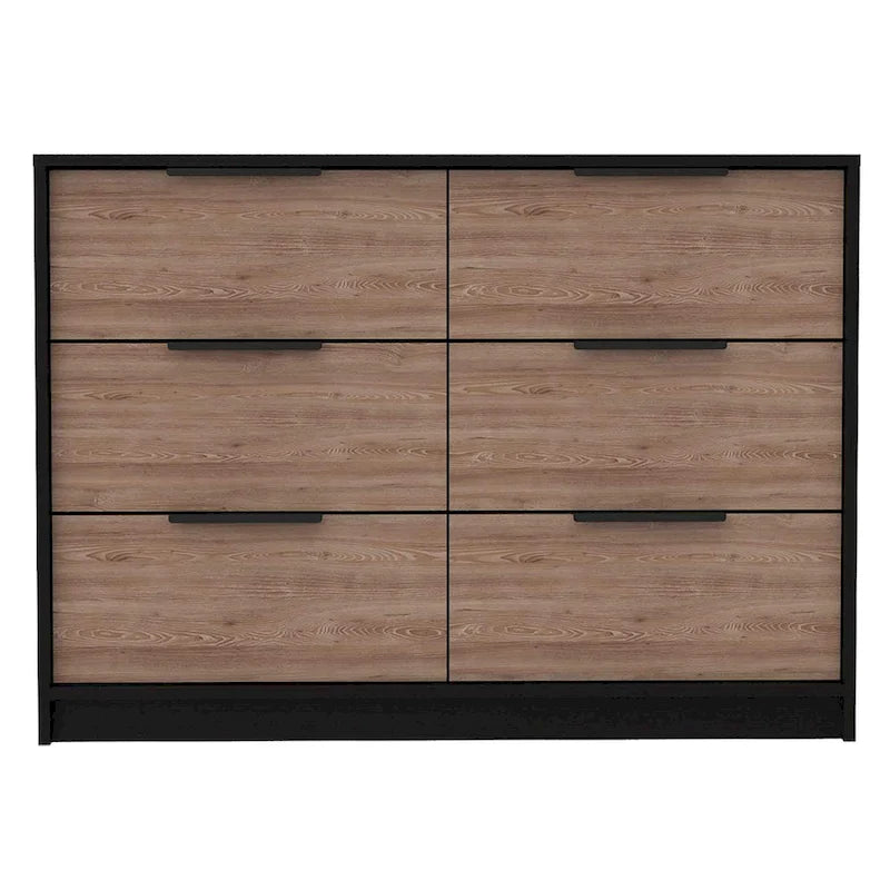 Four-Drawer Dresser with Slide-and-Pull Design