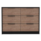 Four-Drawer Dresser with Slide-and-Pull Design