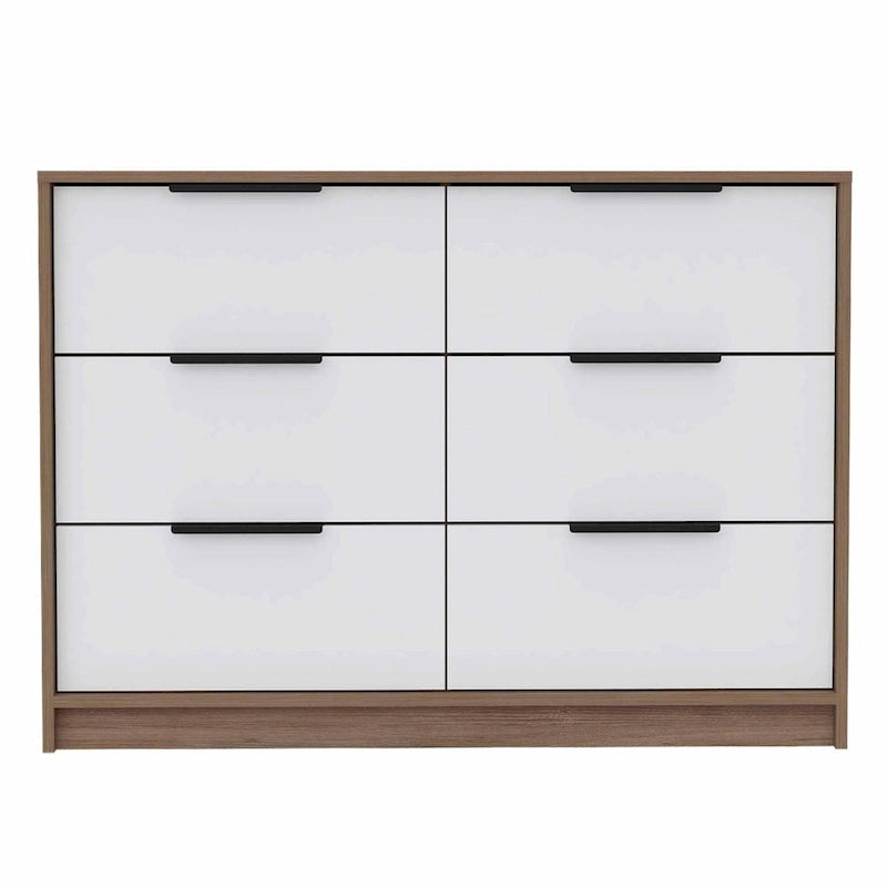 Four-Drawer Dresser with Slide-and-Pull Design