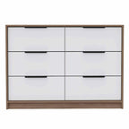 Four-Drawer Dresser with Slide-and-Pull Design