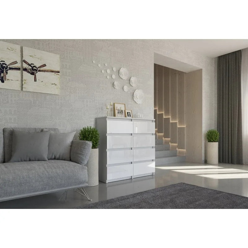 8-Drawer Contemporary Dresser