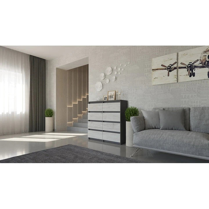 8-Drawer Contemporary Dresser