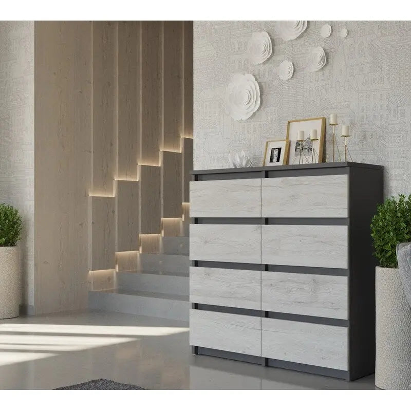 8-Drawer Contemporary Dresser