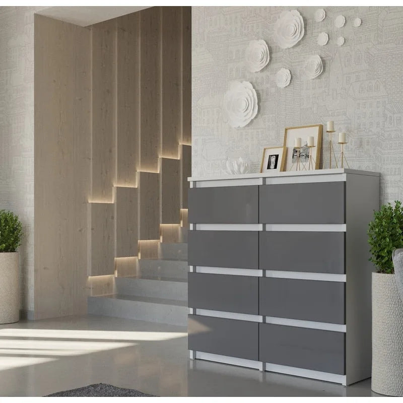8-Drawer Contemporary Dresser