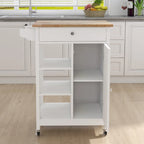 Kitchen Island Rolling Trolley Cart