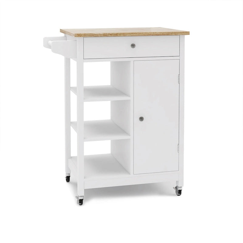 Kitchen Island Rolling Trolley Cart