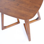 Scandinavian Rectangular Solid Wood End Table