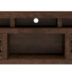 72-inch TV Stand Console for TVs up to 85-inch, No Assembly Required, Whiskey Finish