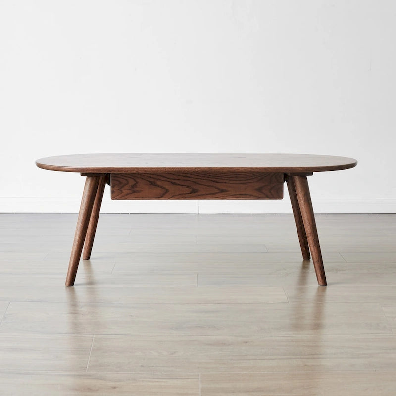 Solid Wood Top Coffee Table