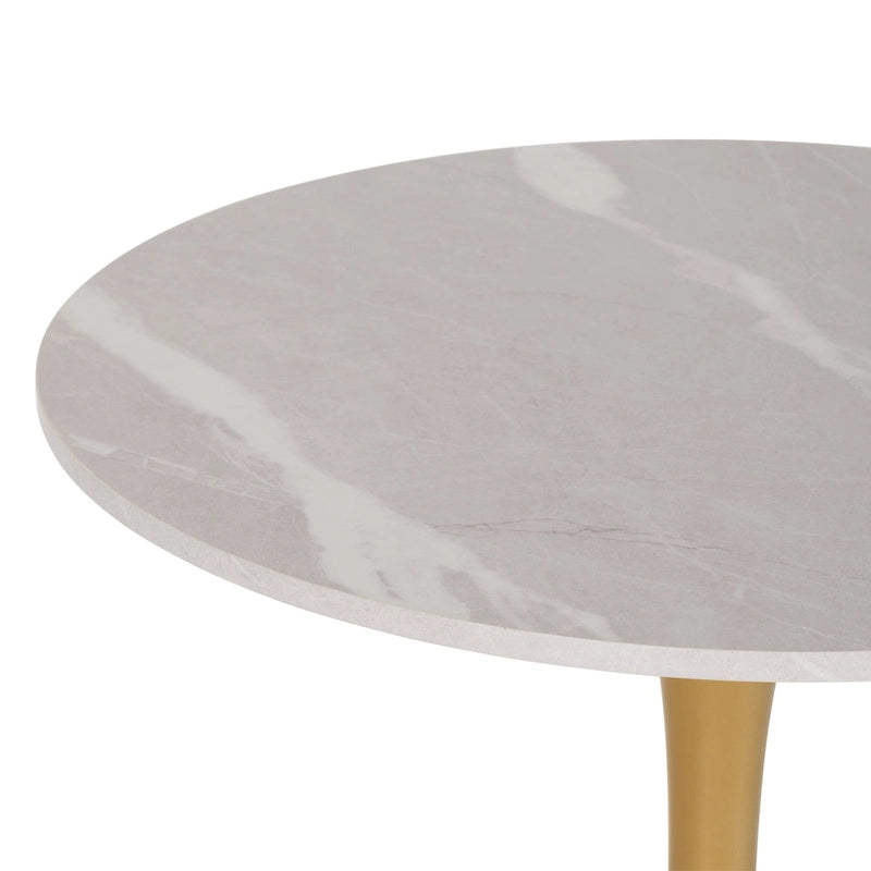 28 Round Bistro Table with Pedestal Base