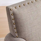 Fabric Armchair and Loveseat Set