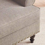 Fabric Armchair and Loveseat Set