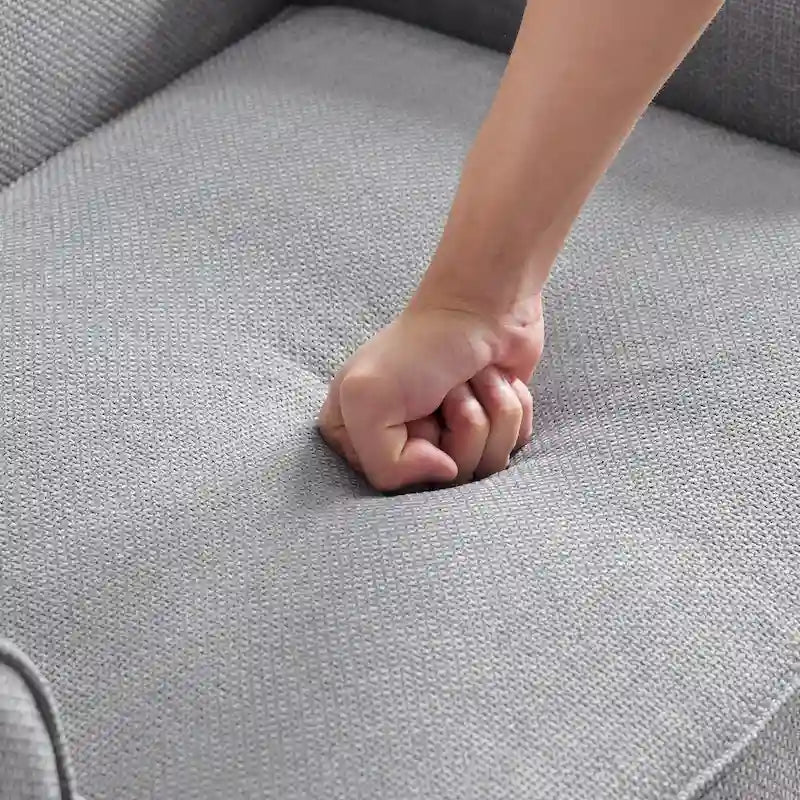 Fabric Armchair and Loveseat Set